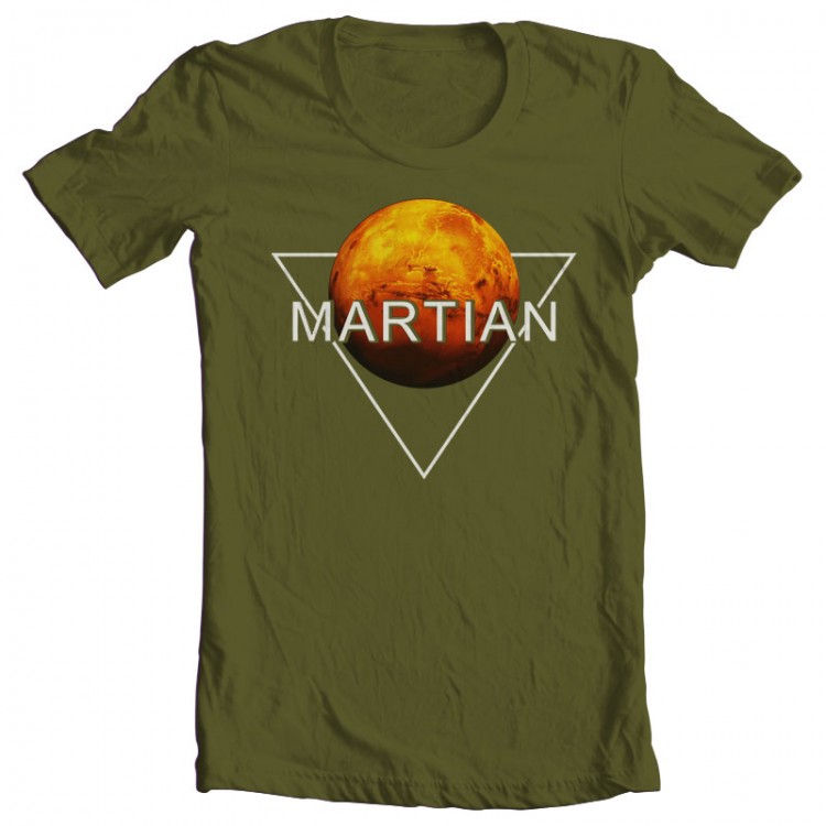 the martian movie t shirt